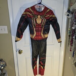 Jazwares Marvel SPIDER-MAN Integrated Light-Up Child Large Costume Jumpsuit Only